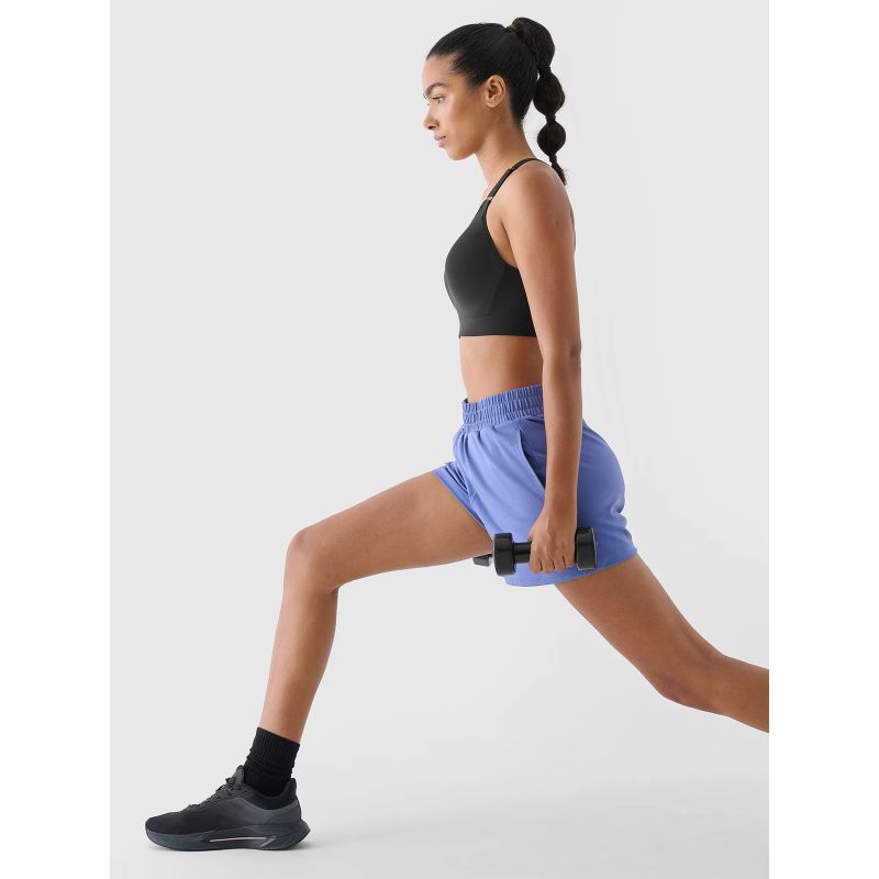 Women's quick-drying training shorts 4F 4FWAW24TFSHF705-31S *Kategoria tymczasowa Your Sports Performance