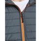 Jack&Jones JJEMULTI QUILTED JACKET 12182242 GREY MELANGE/SET-IN SLE To be categorized Your Sports Performance
