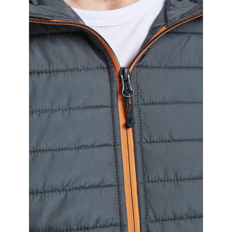 Jack&Jones JJEMULTI QUILTED JACKET 12182242 GREY MELANGE/SET-IN SLE To be categorized Your Sports Performance