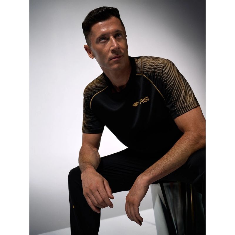 Men’s Quick-Drying Training T-Shirt 4F | Robert Lewandowski RL9SSS26TFTSM2466-20S