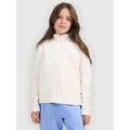 Regular fleece without hood for girls 4F 4FJRSS26TFLEF507-11S 4f