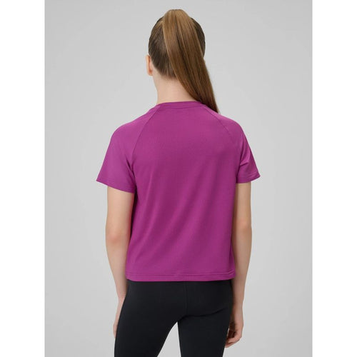 Girls' quick-drying sports T-shirt 4F 4FJRSS26TFTSF2386-53S 4f