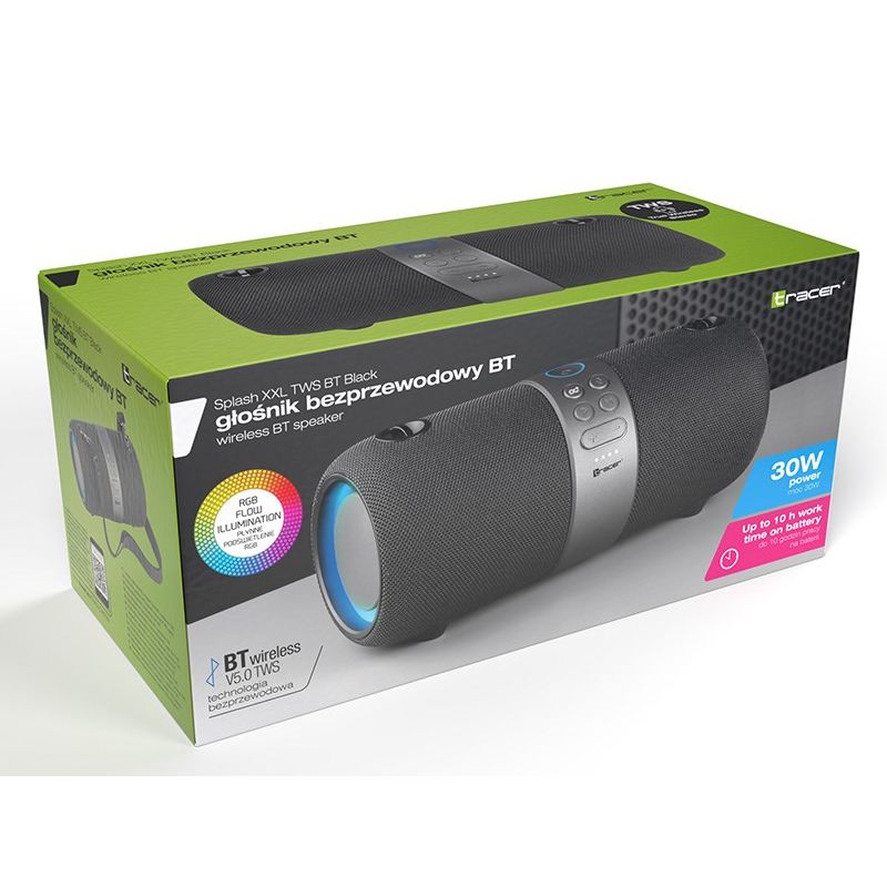 TRACER BLUETOOTH SPEAKER SPLASH XXL TWS TRAGLO46612 In preparation Your Sports Performance