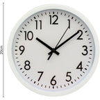 PP WALL CLOCK 20CM WHITE Home and Garden/Equipment Your Sports Performance