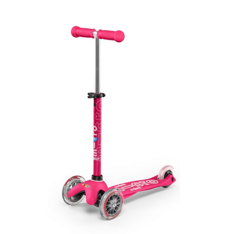 Micro 3-Wheeled Kids Scooter Mini Deluxe Pink Import z Action/(Gry i zabawki) Sport i rekreacja/Hulajnogi tradycyjne (dla dzieci) Your Sports Performance