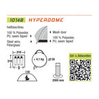 HIGH PEAK HYPERDOME TENT 3 persons blue /10148 In preparation Your Sports Performance