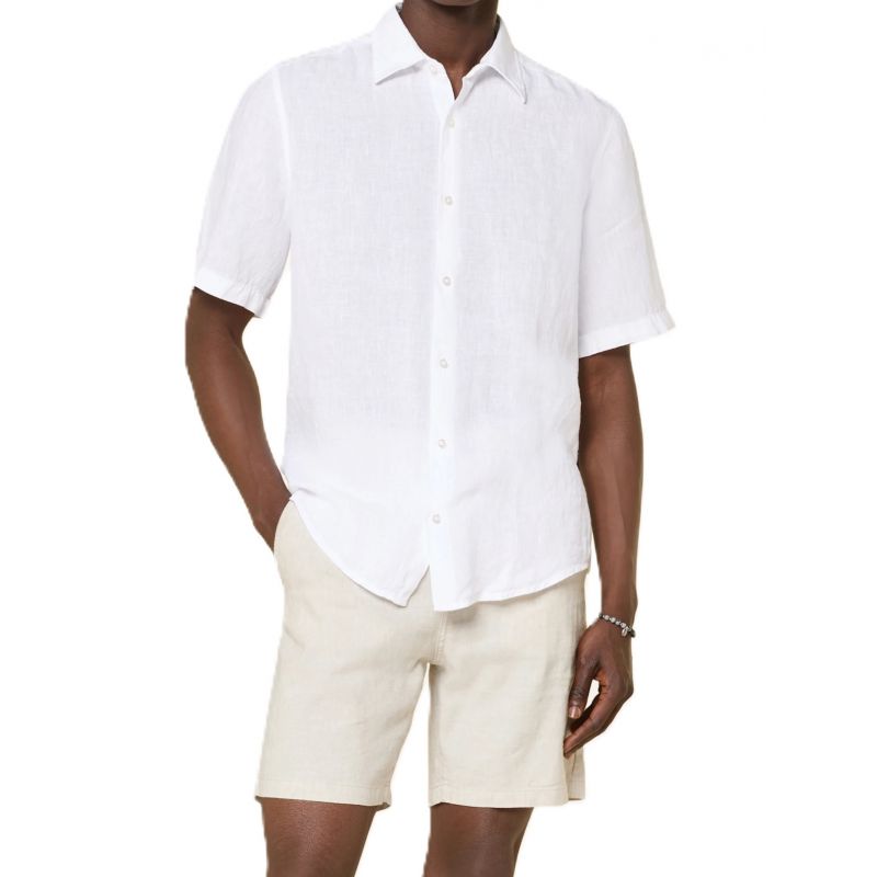 BOSS Relegant_6-short_M BIANCO shirt (50537331-100) In preparation Your Sports Performance