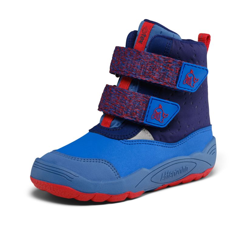 Affenzahn Blizzy Whale vegan barefoot winter boots (01682-30119)