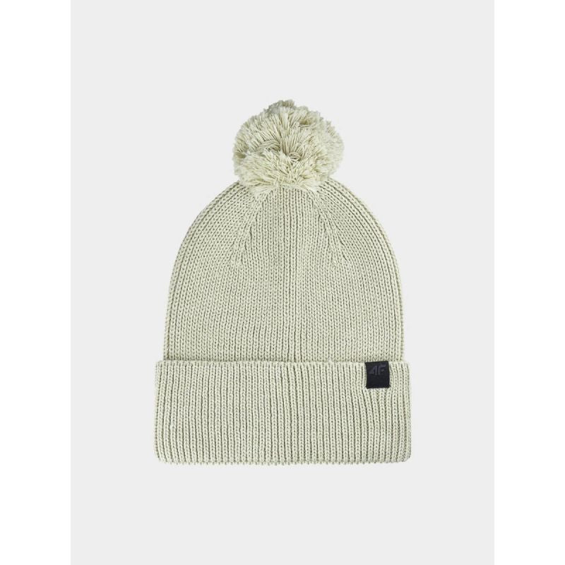 Unisex winter hat with pompom 4F 4FWAW24ACAPU472-44S *Kategoria tymczasowa Your Sports Performance