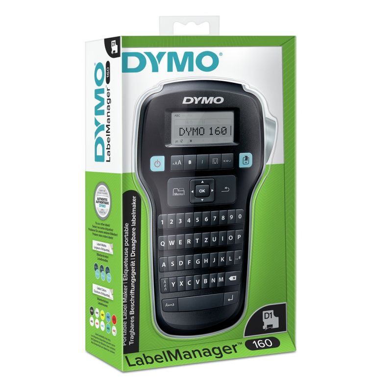 DYMO LabelManager 160 QWERTZ label printer Auto ID/Drukarki etykiet Your Sports Performance