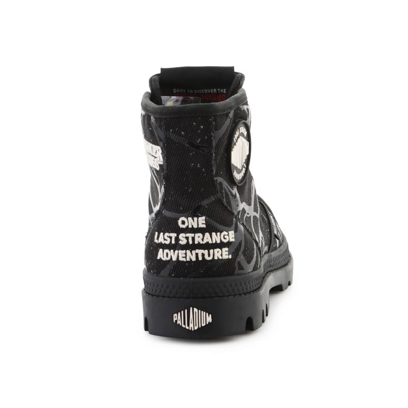 Palladium Stranger Things Pampa Hi Tunnels 94626-008-M Black Palladium