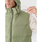 Men's down vest with natural filling 4F 4FWAW24TVJAM148-43S 4f