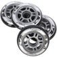 PU 70x24 82A BLACK WHEELS (4 pcs.) NILS EXTREME In preparation Your Sports Performance