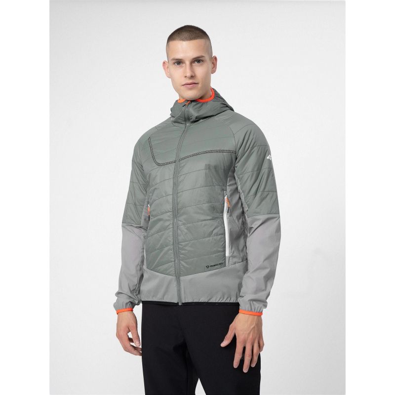 Men's trekking jacket with primaloft® black insulation eco filling 4F 4FSS23TDJAM101-24S Mężczyzna/Odzież/Kurtki i bezrękawniki/Kurtki trekkingowe Your Sports Performance