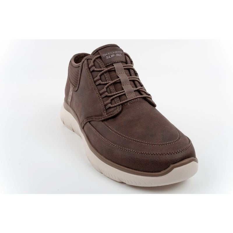 Skechers Men’s Summits Siegul Slip-ins Insulated Brown Shoes