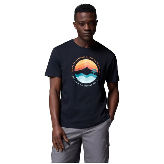 Columbia Path Lake II Graphic Tee M 1934814024 Clothing/Outdoor/T-shirts with short sleeves/Columbia Your Sports Performance