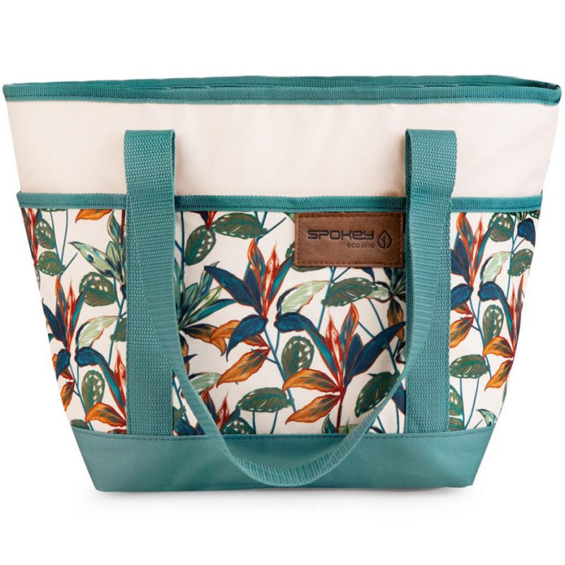 Spokey Eco Simply thermal bag green and beige 929509 In preparation Your Sports Performance