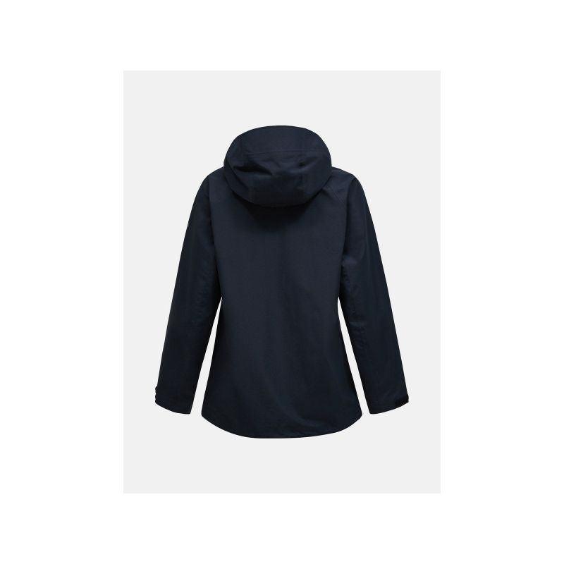 Women's PEAK PERFORMANCE W Treeline Hipe 2.5L Shell Jacket, Black