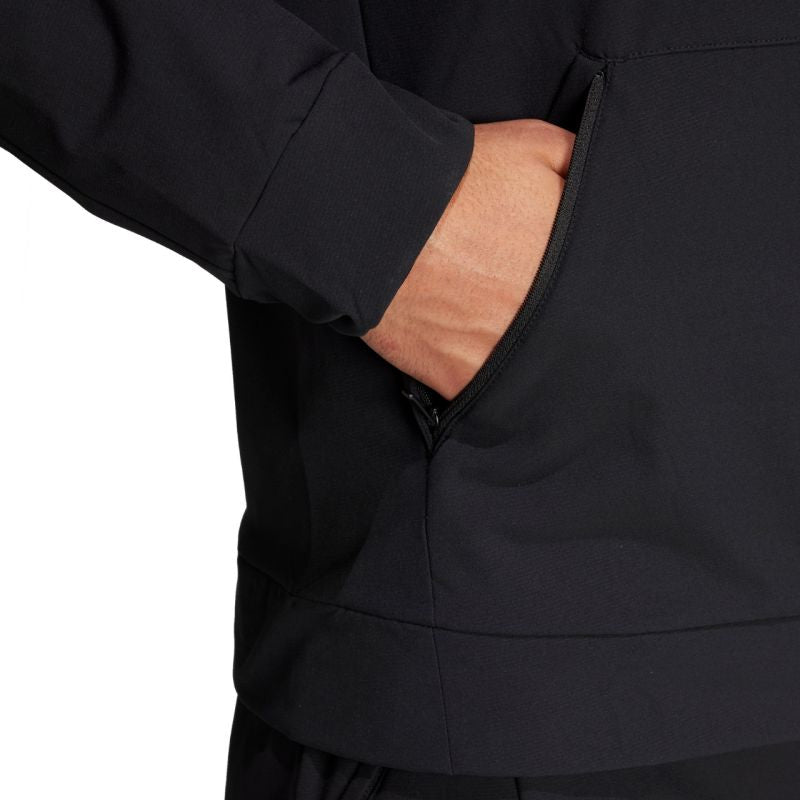 Men's sweatshirt adidas Designed for Training COLD.RDY Full-Zip Hoodie black IN5607 In preparation Adidas