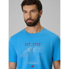 Men's regular printed T-shirt 4F 4FRSS26TTSHM4039-33S