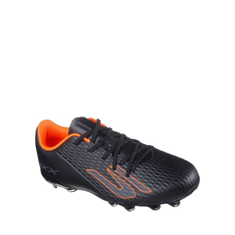 Skechers SKX_2 Kids' Soccer Shoes Black and Orange 252160L In preparation Your Sports Performance