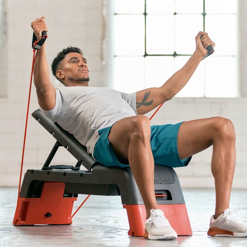 Reebok adjustable step with bench function RAP-15170RD Accessories/Training equipment/Stepy Reebok