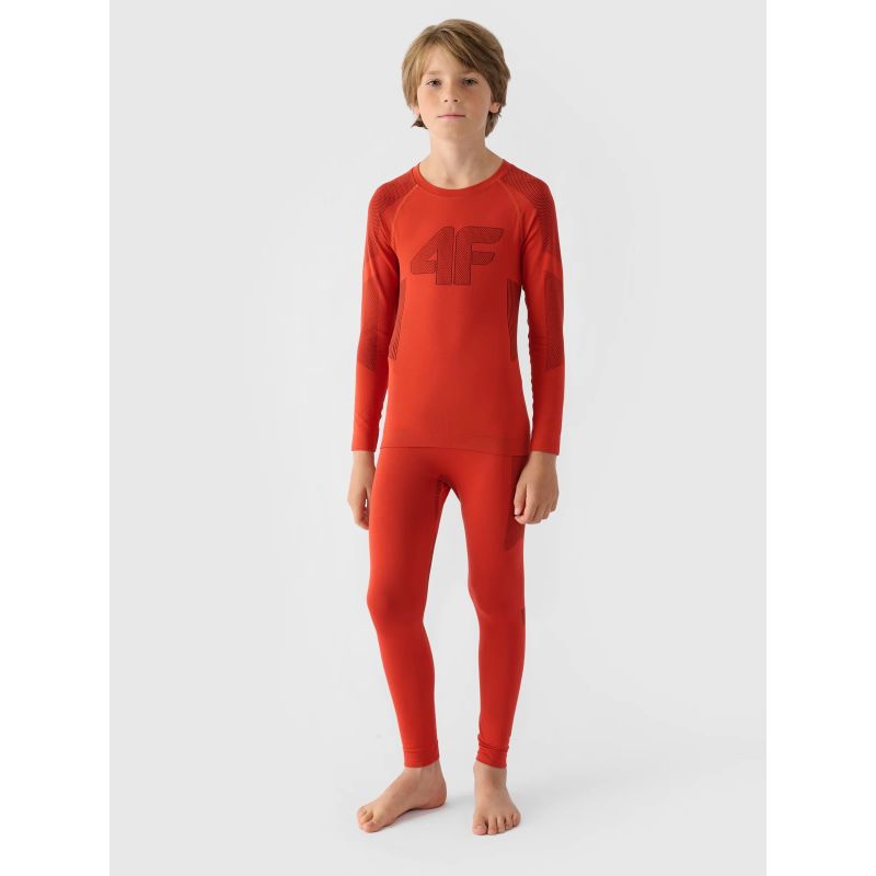Children's seamless thermal underwear set 4F Junior 4FJRAW24USEAU252-62S *Kategoria tymczasowa Your Sports Performance