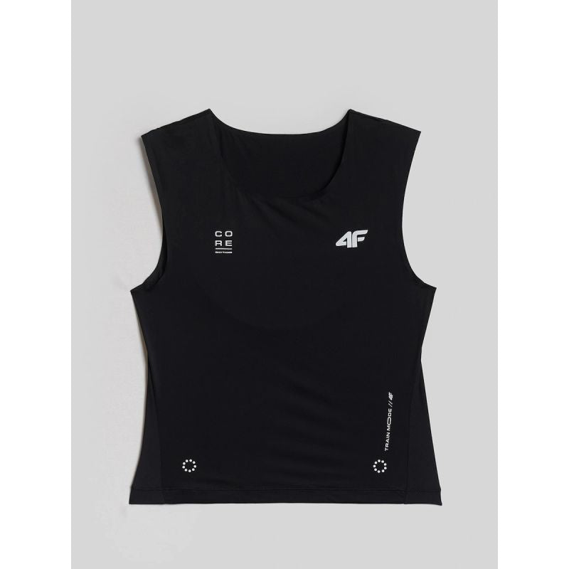 Women's quick-drying training crop top 4F 4FRAW26TFSLF1271-20S