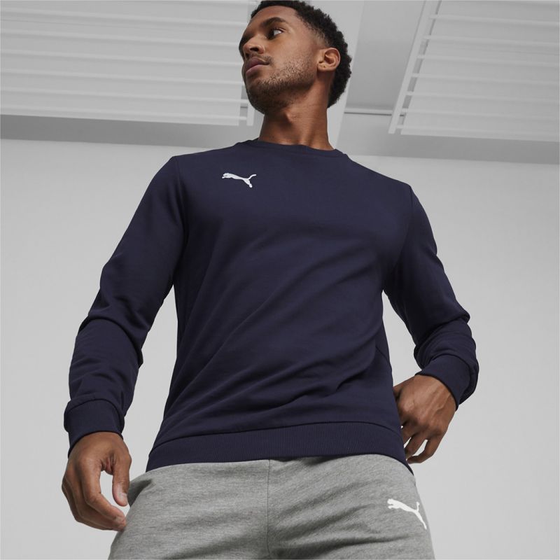 Puma Team Goal Casuals Crew Neck Sweat M 658592 06 Clothing/Lifestyle Puma