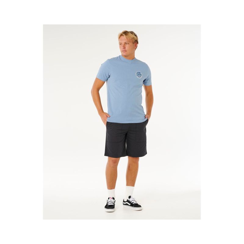 RIP CURL Wettie Passage Icon Tee Blue