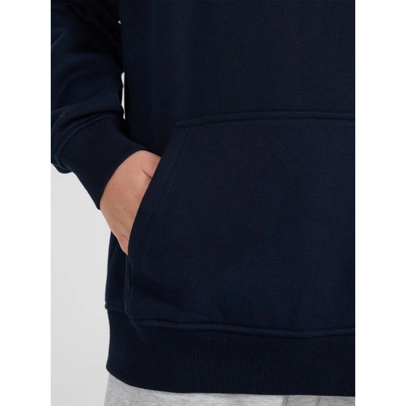 Boy's sweatshirt with hood, open, 4F 4FJRMM00TSWSM2482-31S *Kategoria tymczasowa Your Sports Performance