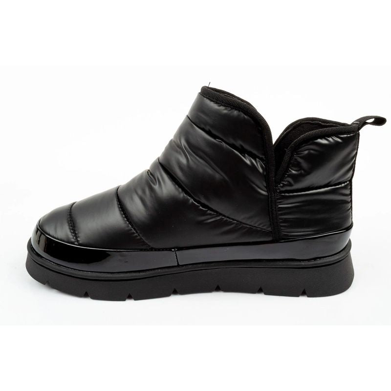 GAP Women's Shoes Alabama Winter Ankle Boots Black Slip-On