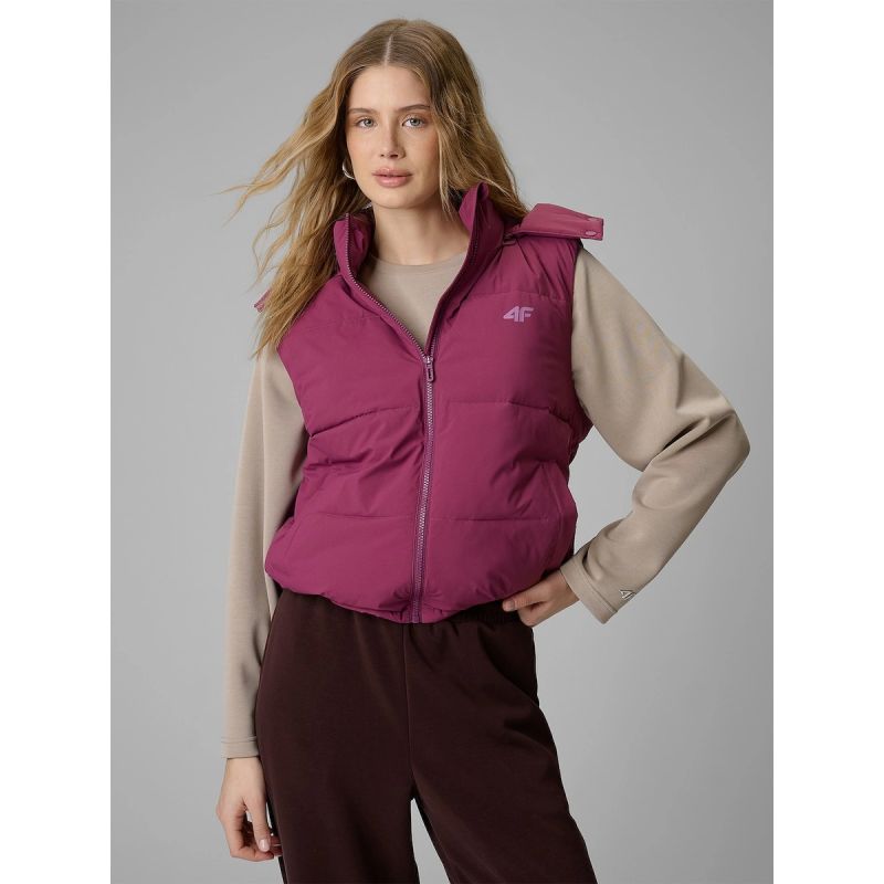 Women's synthetic-filled vest 4F 4FRSS26TVJAF415-60S 4f