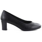 Women's black low-heel pumps Sergio Leone PB177 Footwear Your Sports Performance