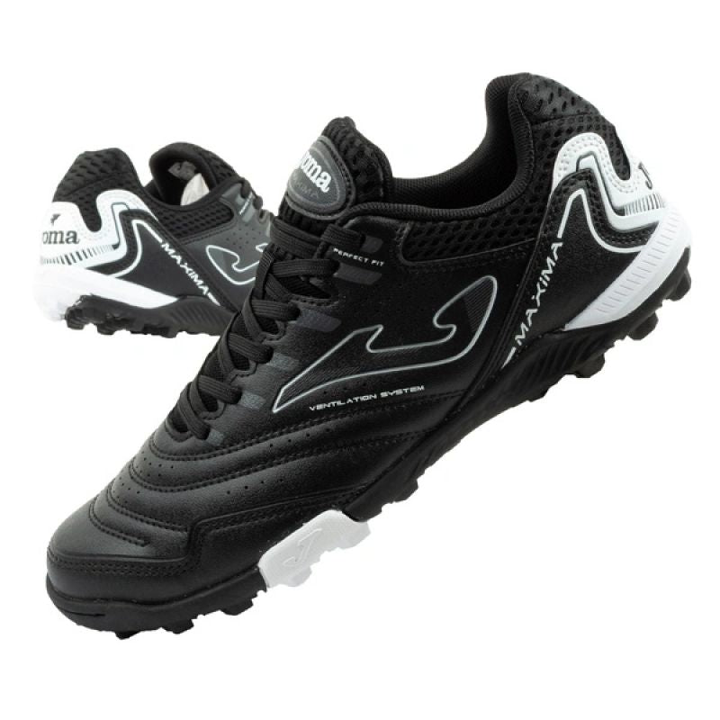Joma men's sports shoes Maxima 2501 indoor football shoes black Maxima