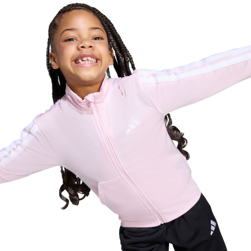 adidas Essentials Climacool Pink and Black Kids Tracksuit JX8771 In preparation Adidas