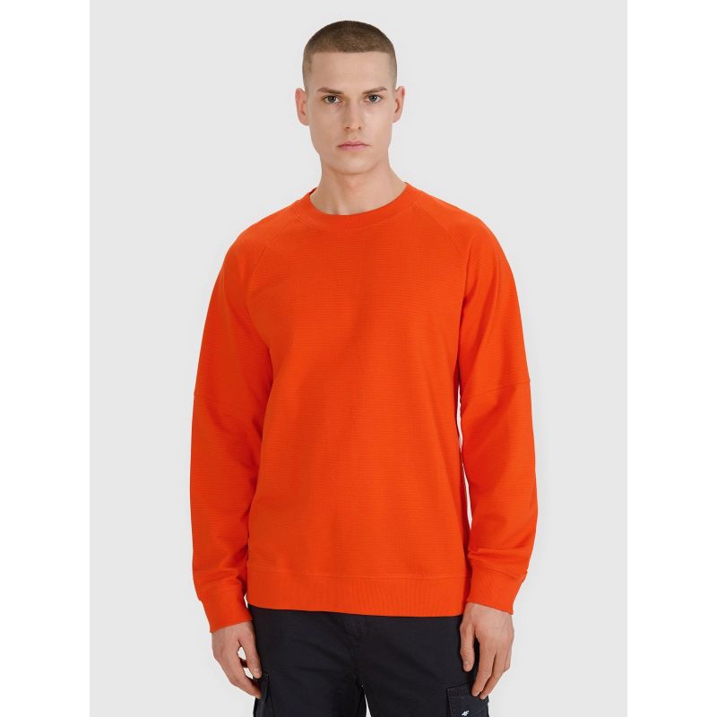 Men's sweatshirt without zipper and hood 4F 4FRSS25TSWSM2179-70S *Kategoria tymczasowa Your Sports Performance