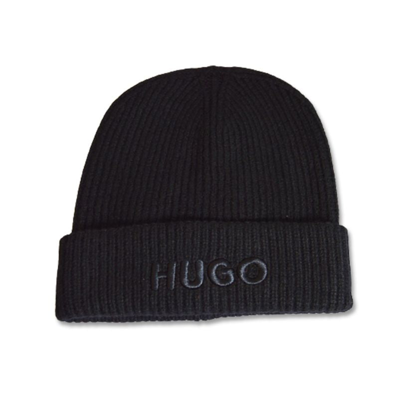 Hugo Boss Styl Social Hat with Wool and Cashmere Blend - 50500970-001 Odzież/Czapki/Czapki zimowe Your Sports Performance
