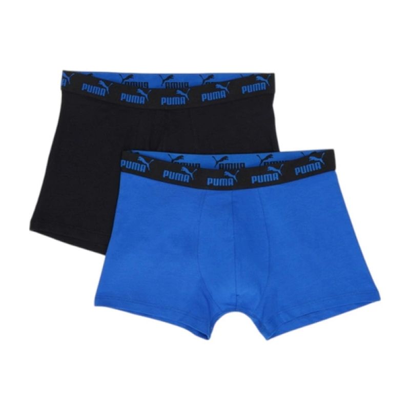 Puma men's boxer briefs 2-Pack blue black comfortable cotton Clothing Your Sports Performance