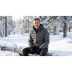 Geographical Norway Men’s Jacket AMIGO HOOD DGREY DB MEN 096 (WA1459H/GN-DARK GREY)