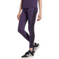 Women's adidas Essentials 3-Stripes Cotton Leggings Purple JY3176 In preparation Adidas