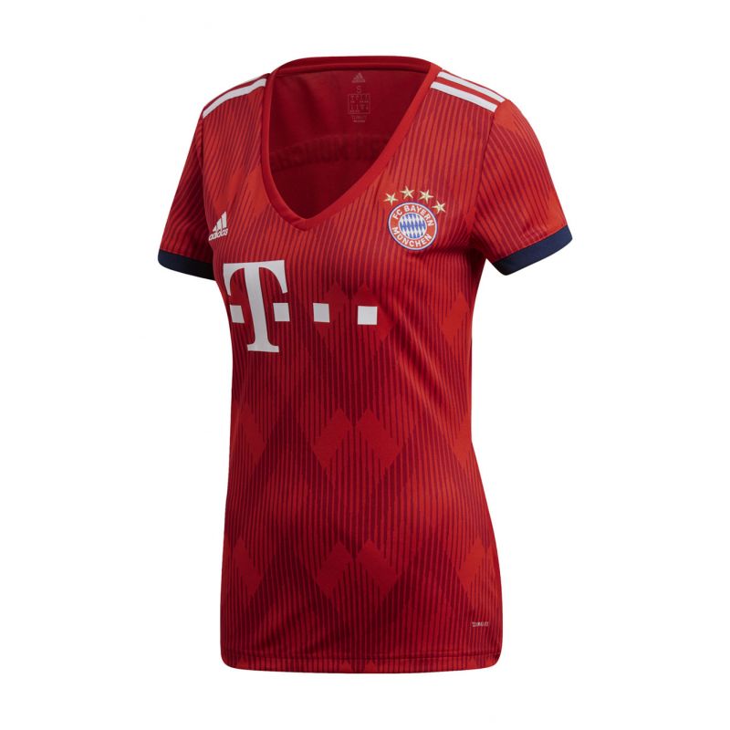 Women's adidas Bayern Munich Home T-shirt CF5425 Clothing/Football Adidas