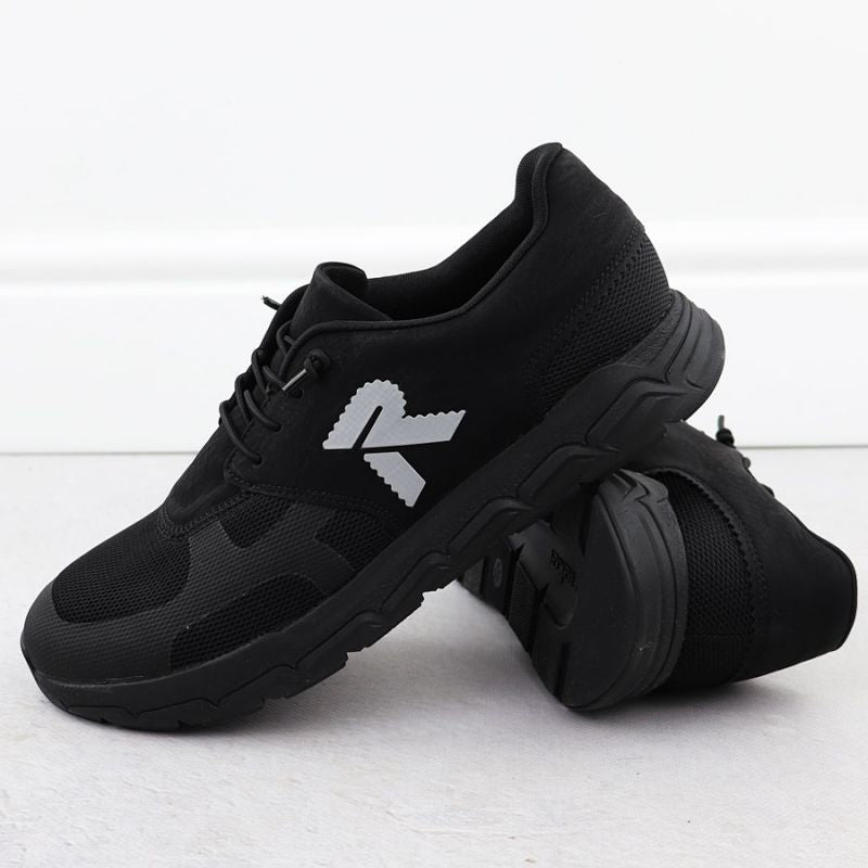 Men's black sports shoes Rieker 09100-00 Footwear Your Sports Performance