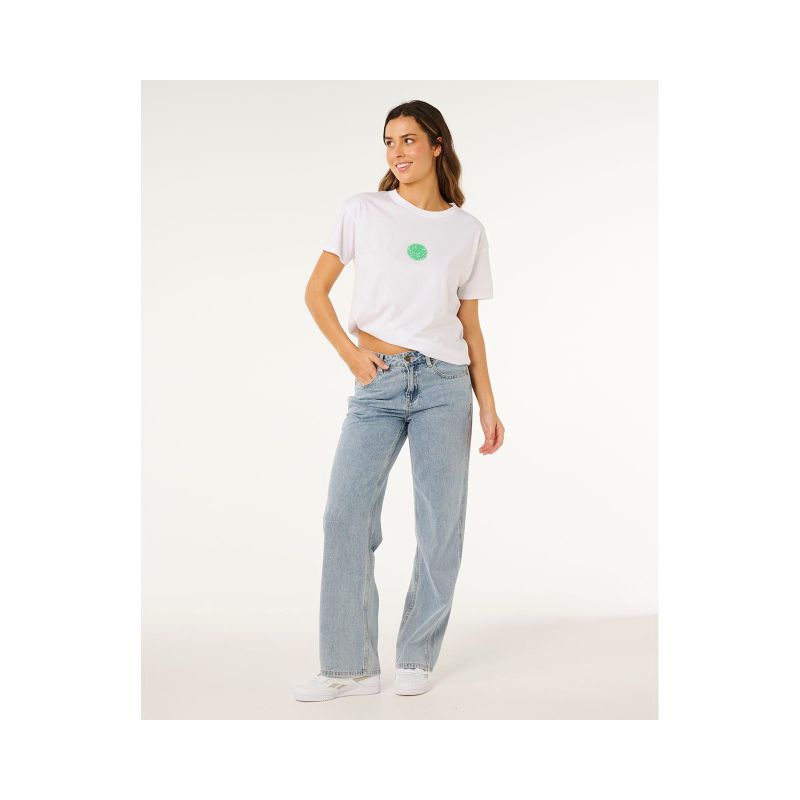 RIP CURL Icons Of Surf Relaxed Tee Women's White