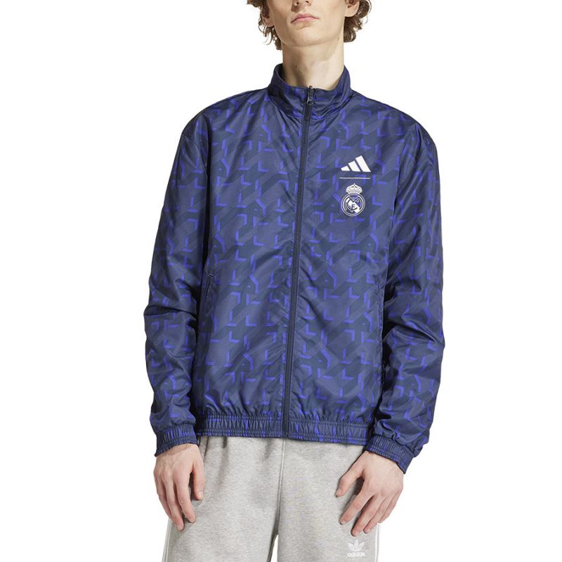 Adidas Real Madrid Anthem Jacket M IQ0549 sweatshirt Clothing/Football Adidas