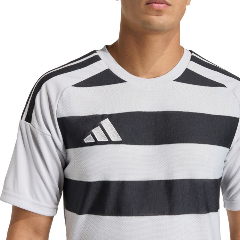 adidas Hooped 26 Jersey Men’s T-Shirt Grey-Black KF3396