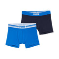 Puma Everyday Placed Logo Men's Boxer Shorts 2 Pack Blue, Navy 938476 03