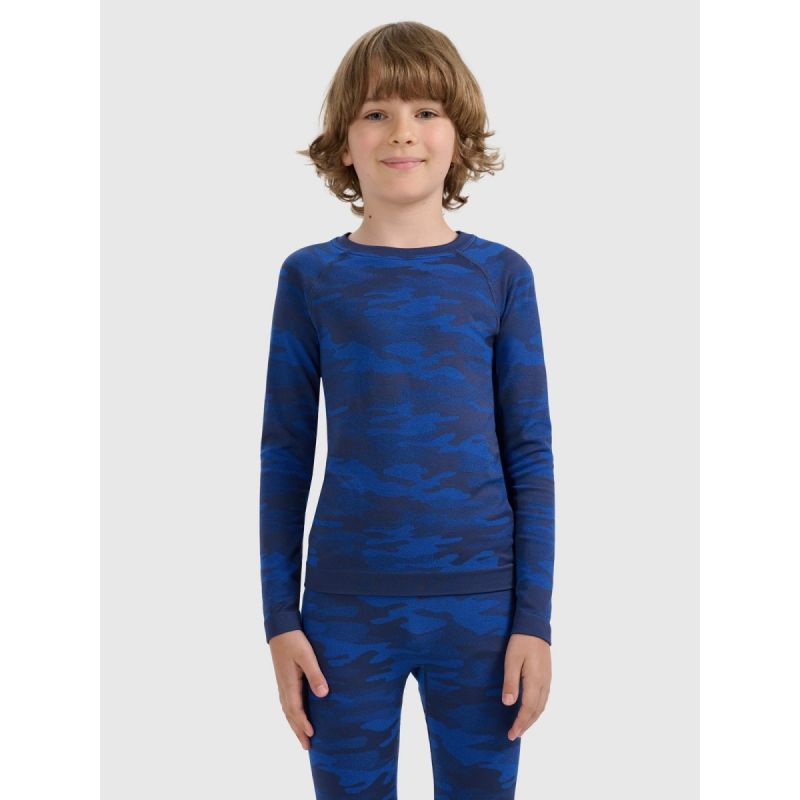 Boy's seamless thermal underwear set 4F 4FJRAW25USEAM266-91A *Kategoria tymczasowa Your Sports Performance