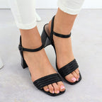 Women's black high heel sandals Vinceza 62228 Footwear Your Sports Performance