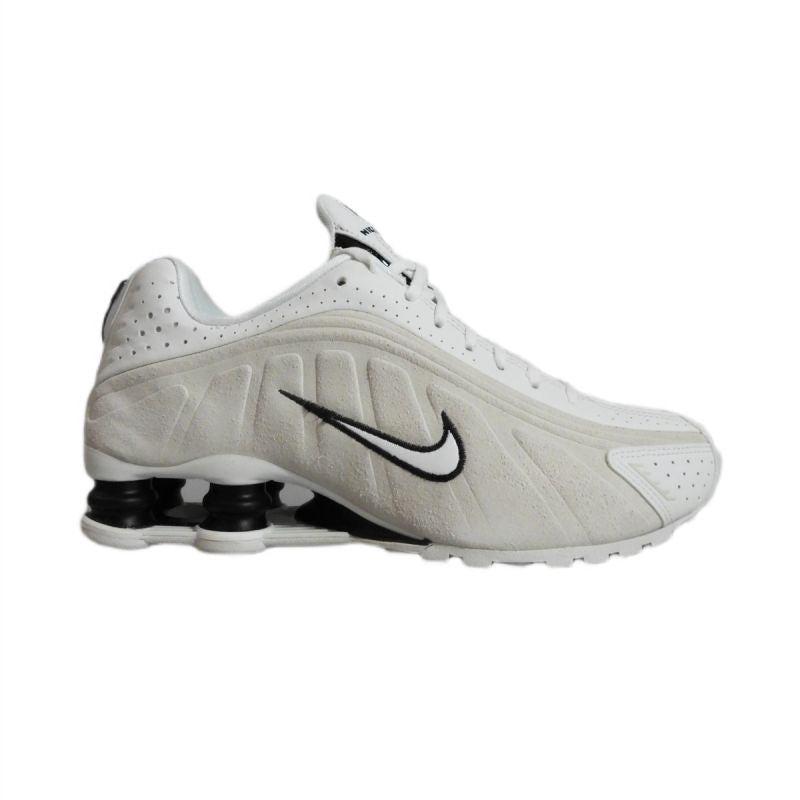 Nike Shox R4 Summit White/Light Orewood Brown Beige Women's Sports Shoes - HQ7739-100 Nike